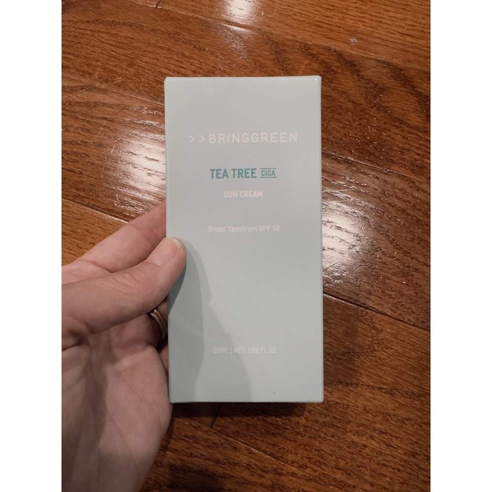 BRING GREEN Tea Tree CICA Mineral Sunscreen SPF 50+